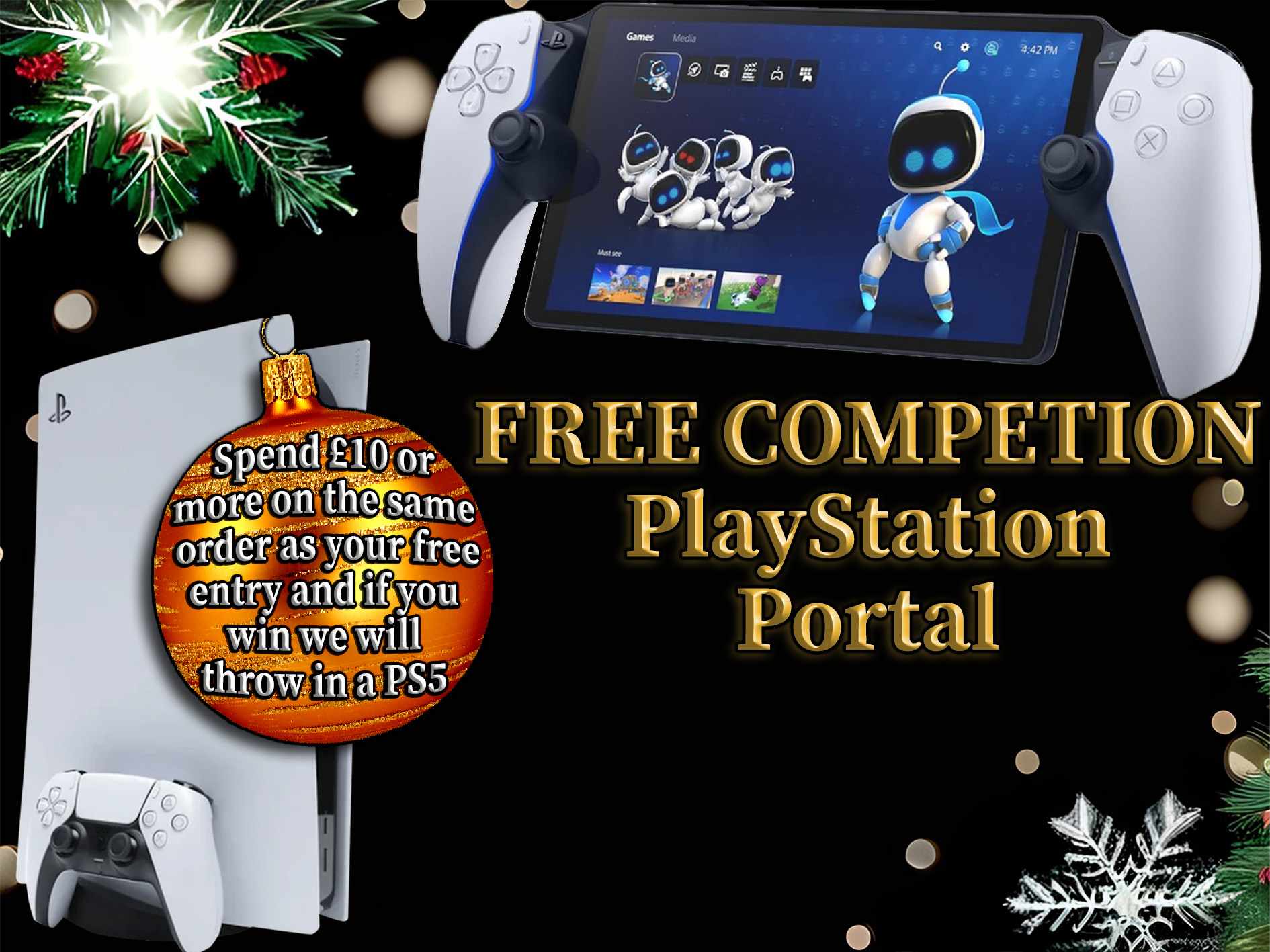 Free Xmas Playstation Portal Competition - Read Description For PS5