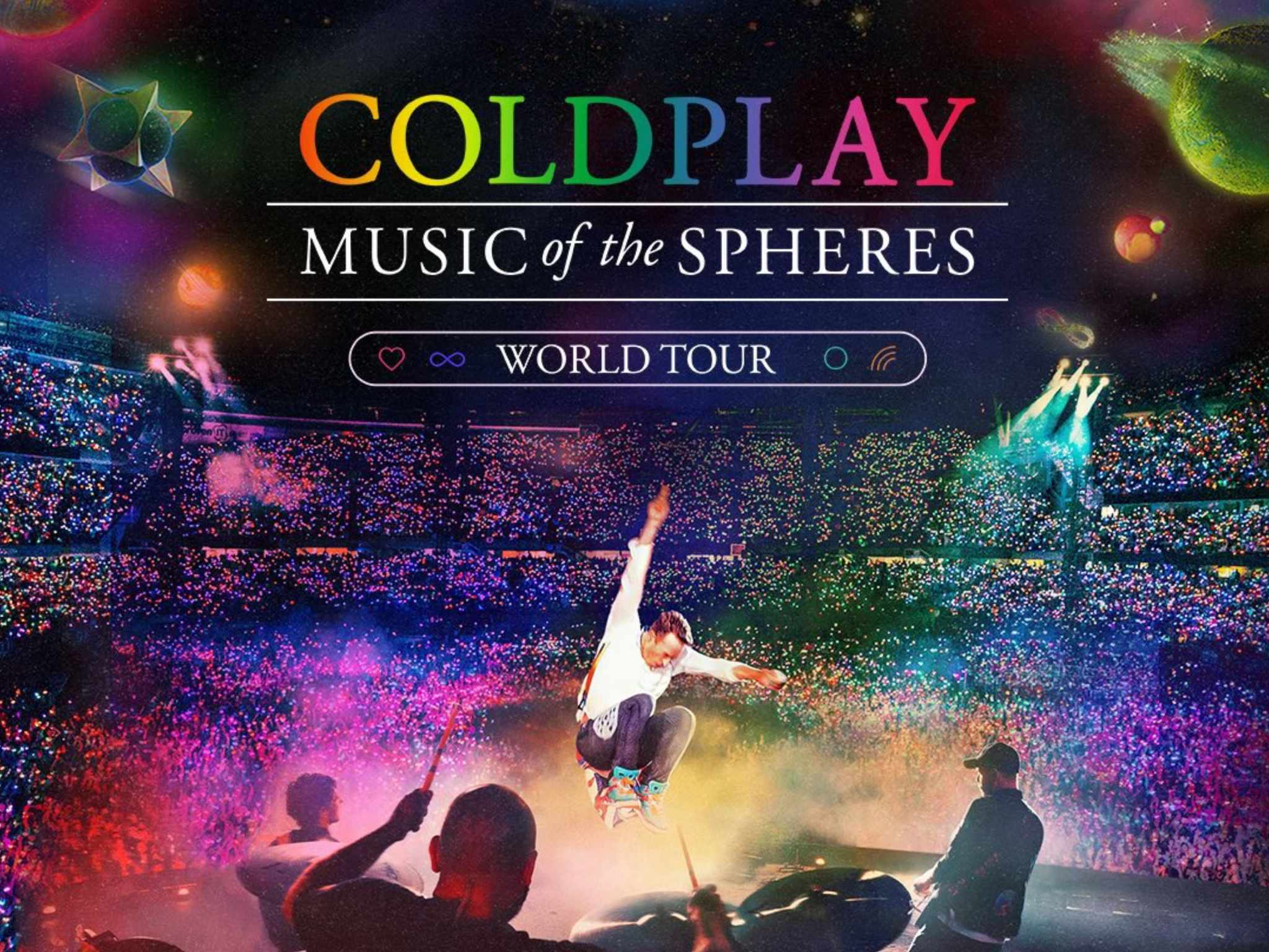 Coldplay Music Of Spheres World Tour Club Wembley Package