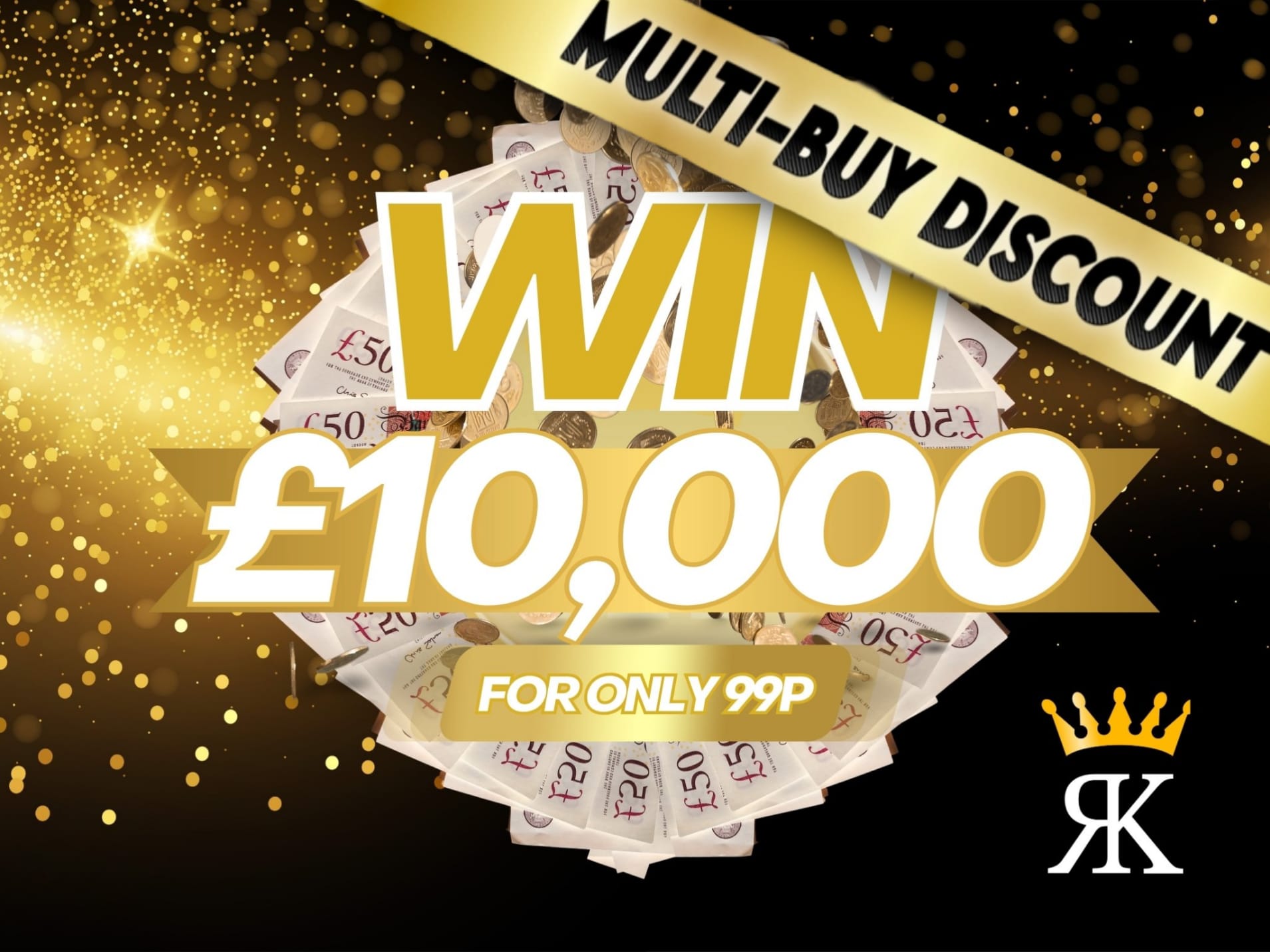 Win £10,000 for 99p