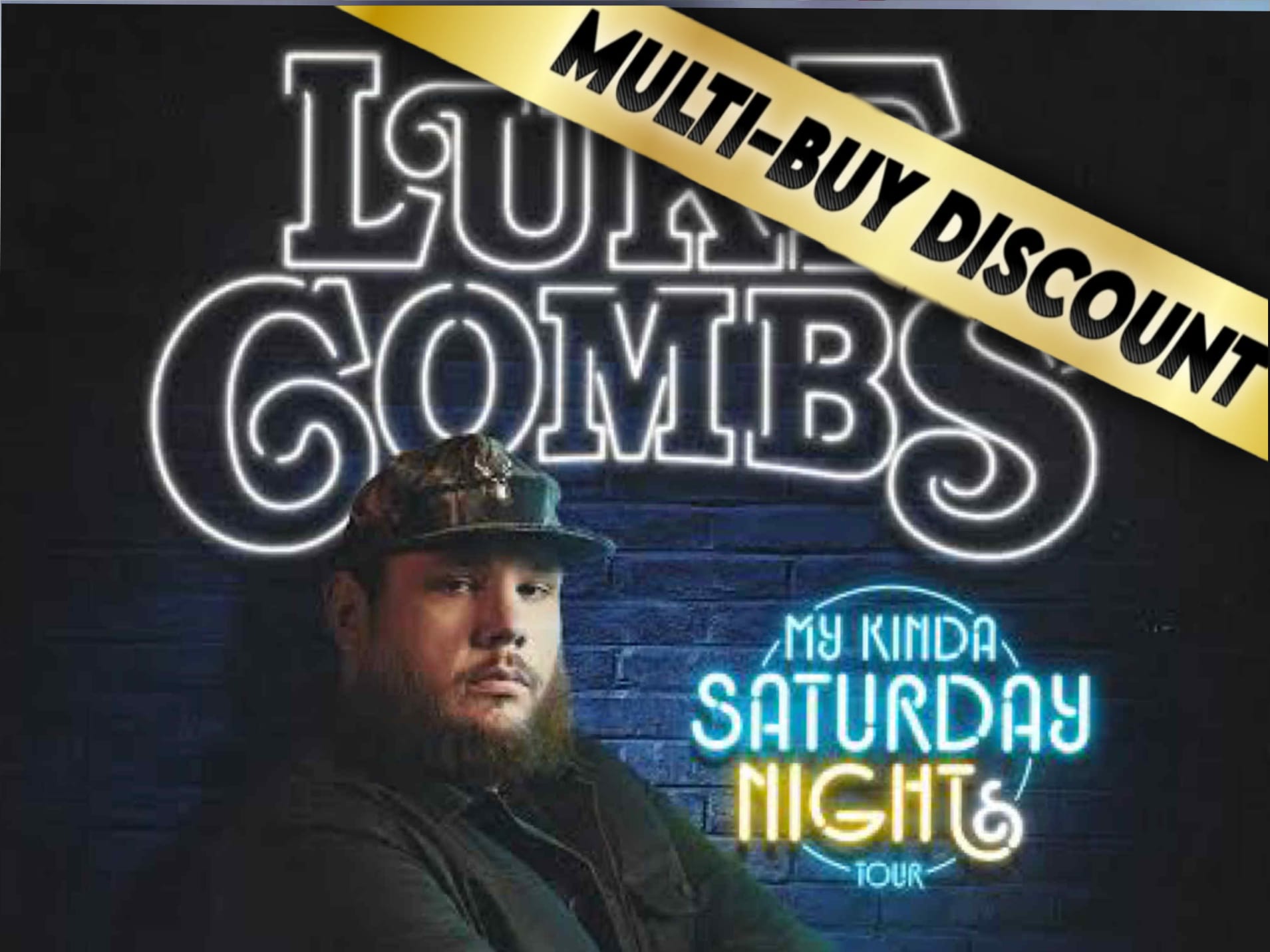 Luke Combs Wembly and £500