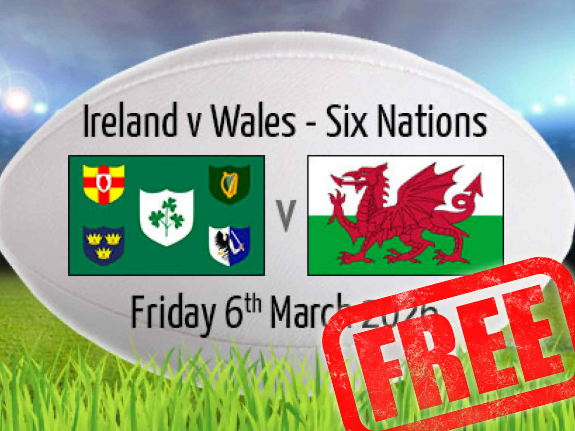 Free Competition -Win Ireland v Wales Six Nations Package
