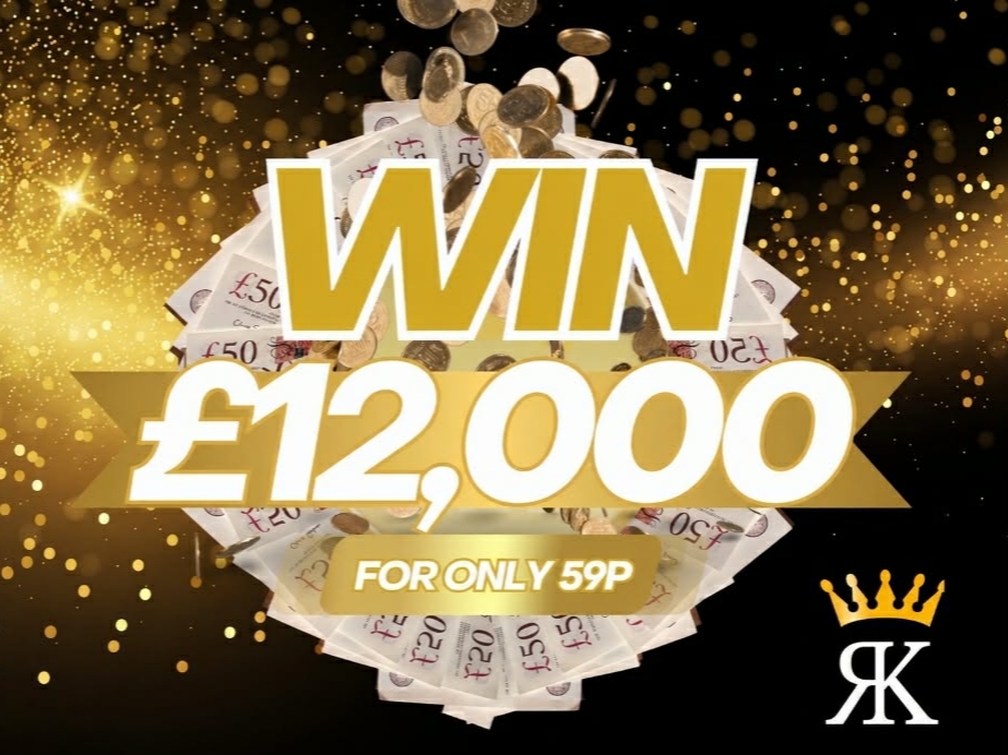 Win £12,000 for 59p