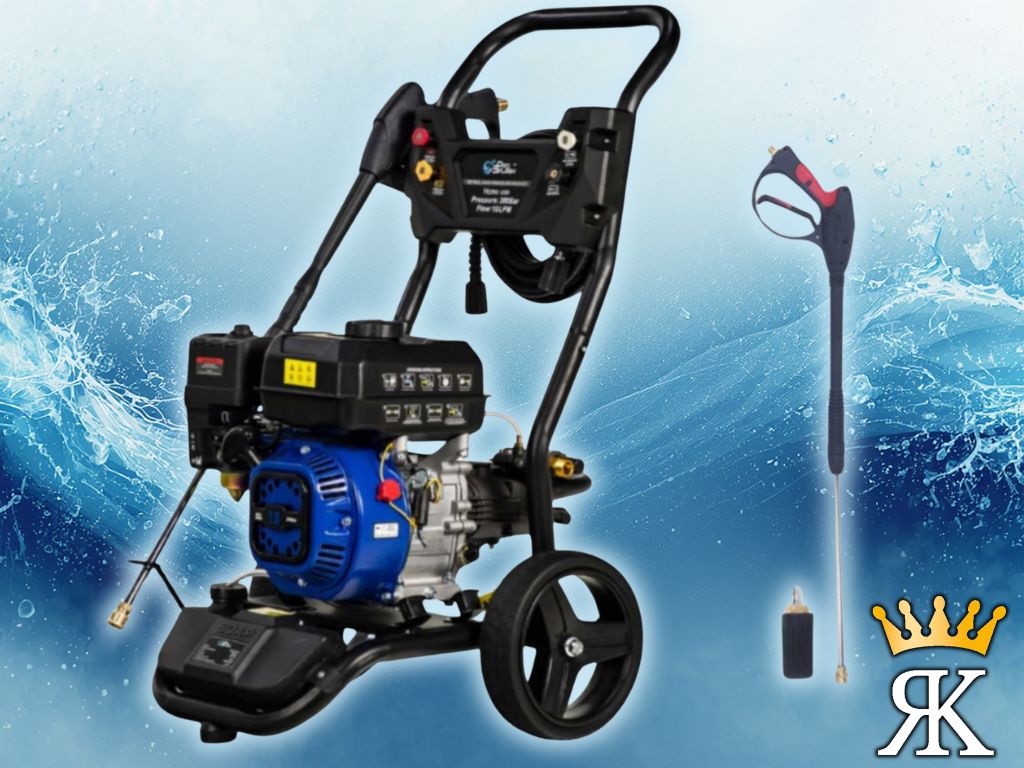 New Pro Splash Petrol Pressure Washer