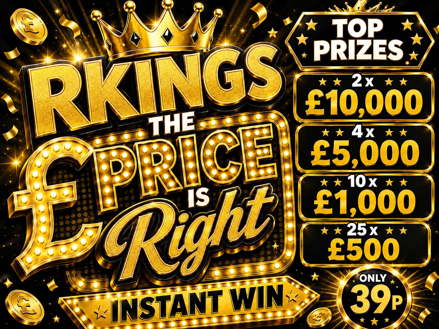 The Price Is Right Instant Win Cash Competition