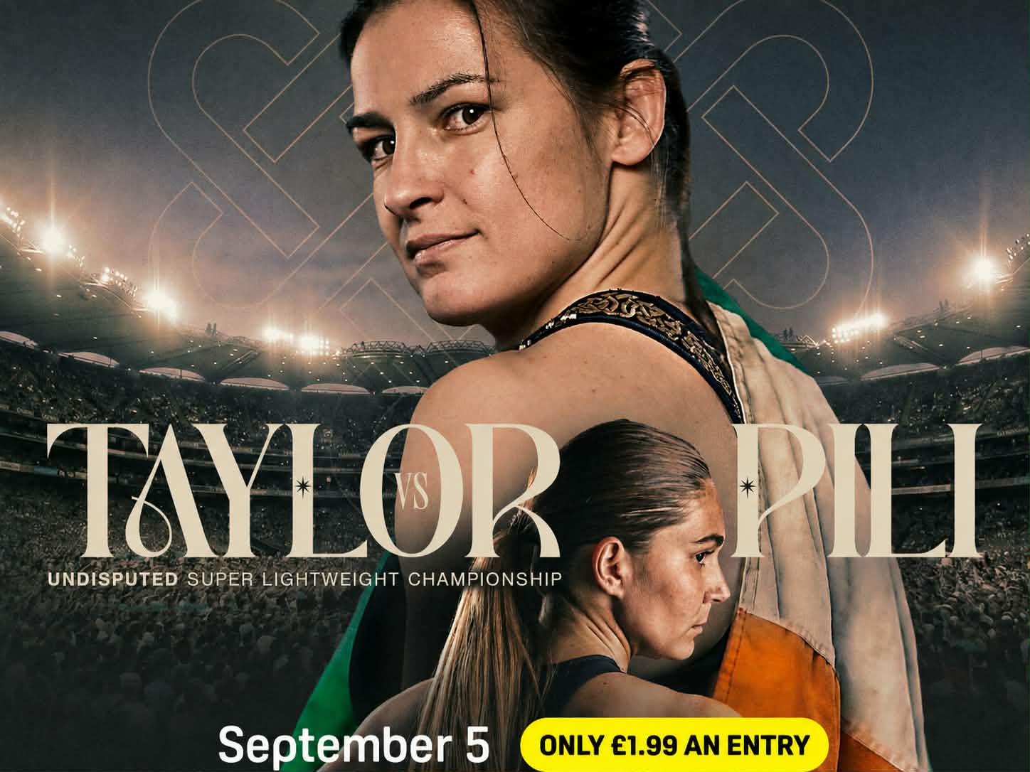 Taylor vs Pili - Pitch Tickets