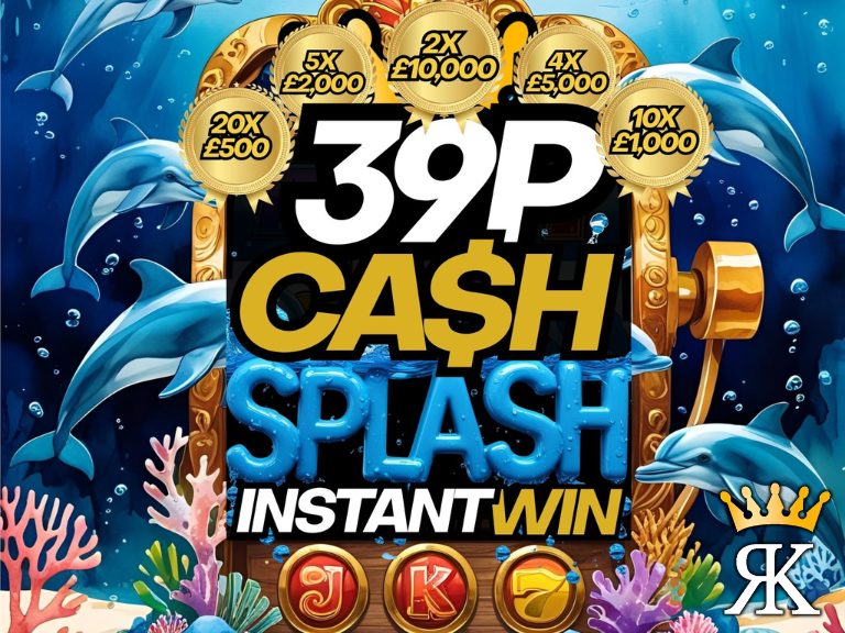 39p Instant Win Cash Competition