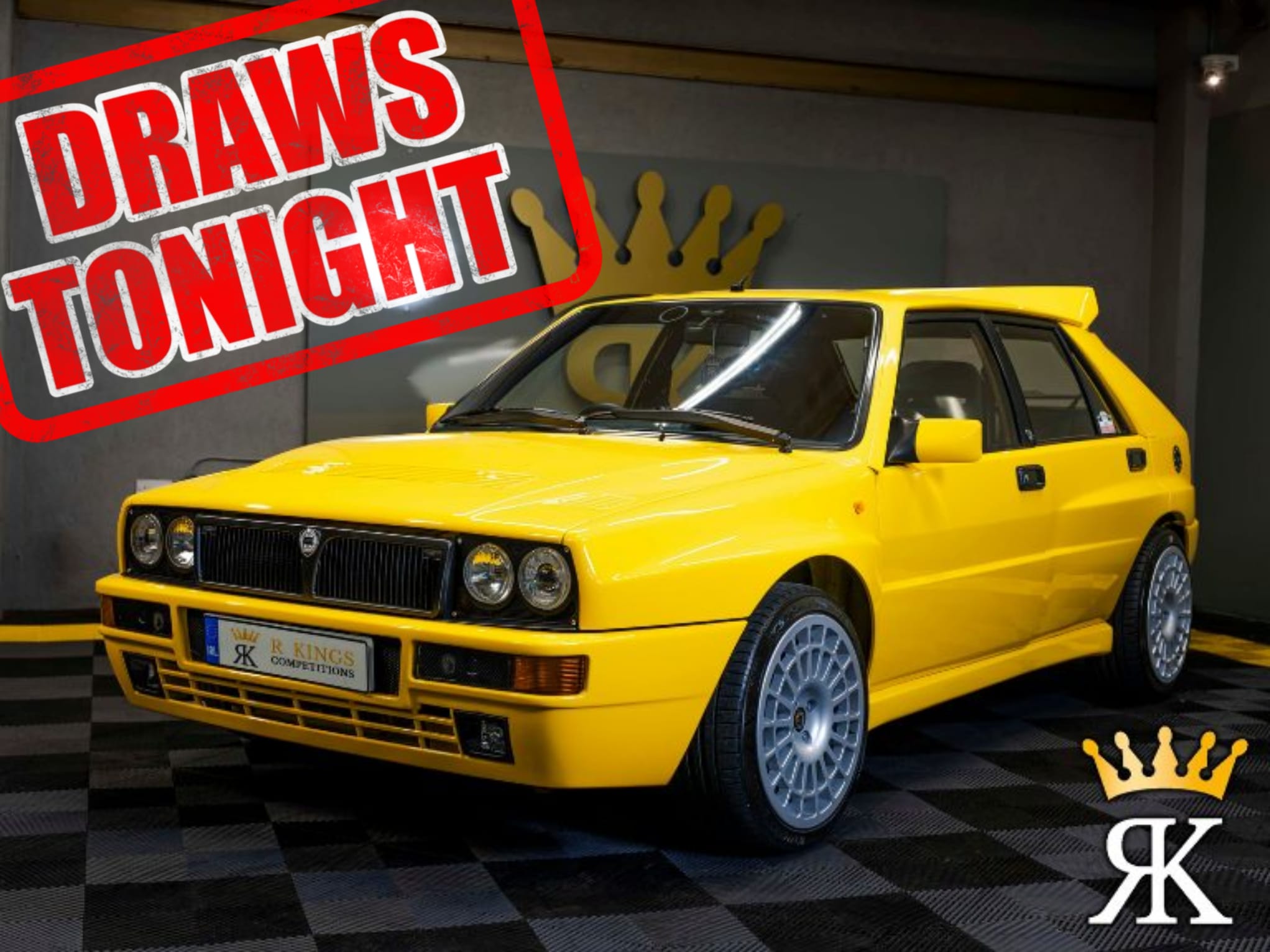 £40,000 OR Irish Reg Lancia Delta HF Intergrale