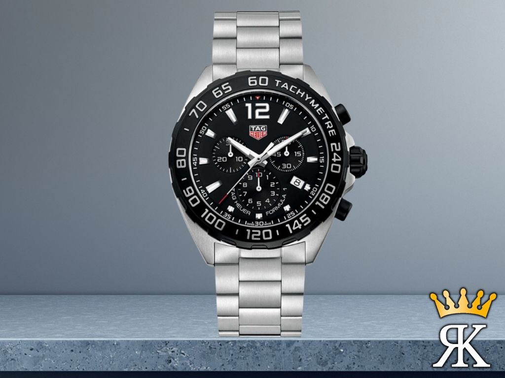 Black Tag Heuer F1 Chronograph