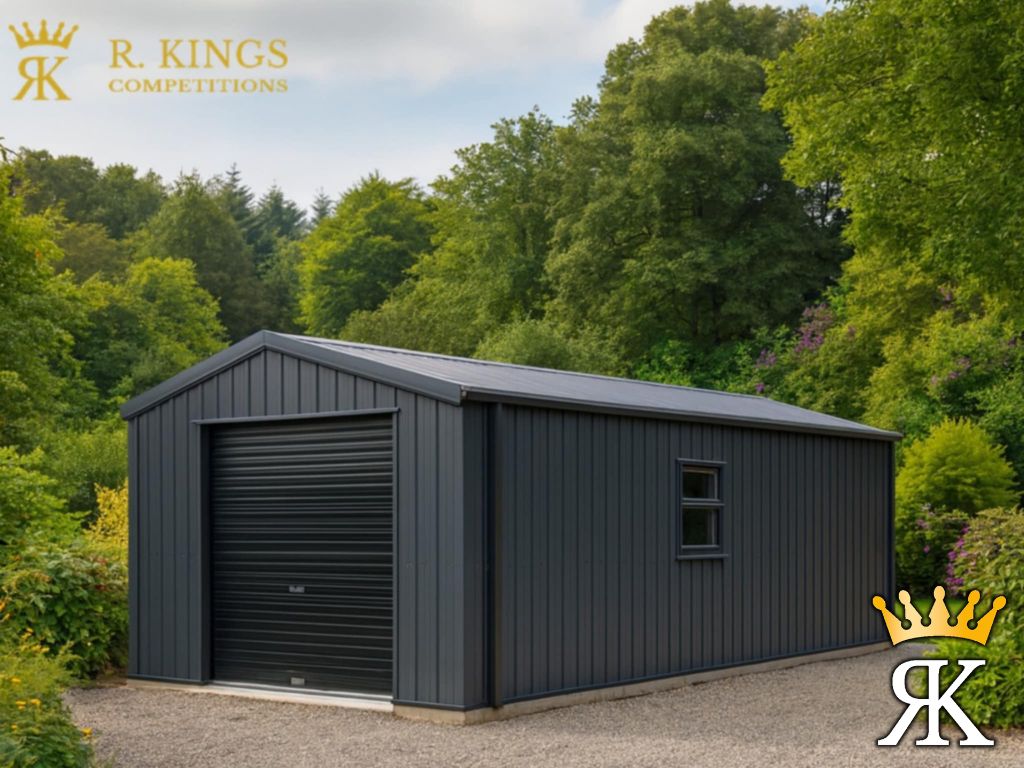 6m x 4m Garage Bundle Including Set-up & Concrete Base