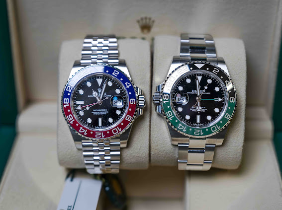 £25,000 OR 2023 Rolex Pepsi and 2024 Rolex Sprite - thumbnail 4