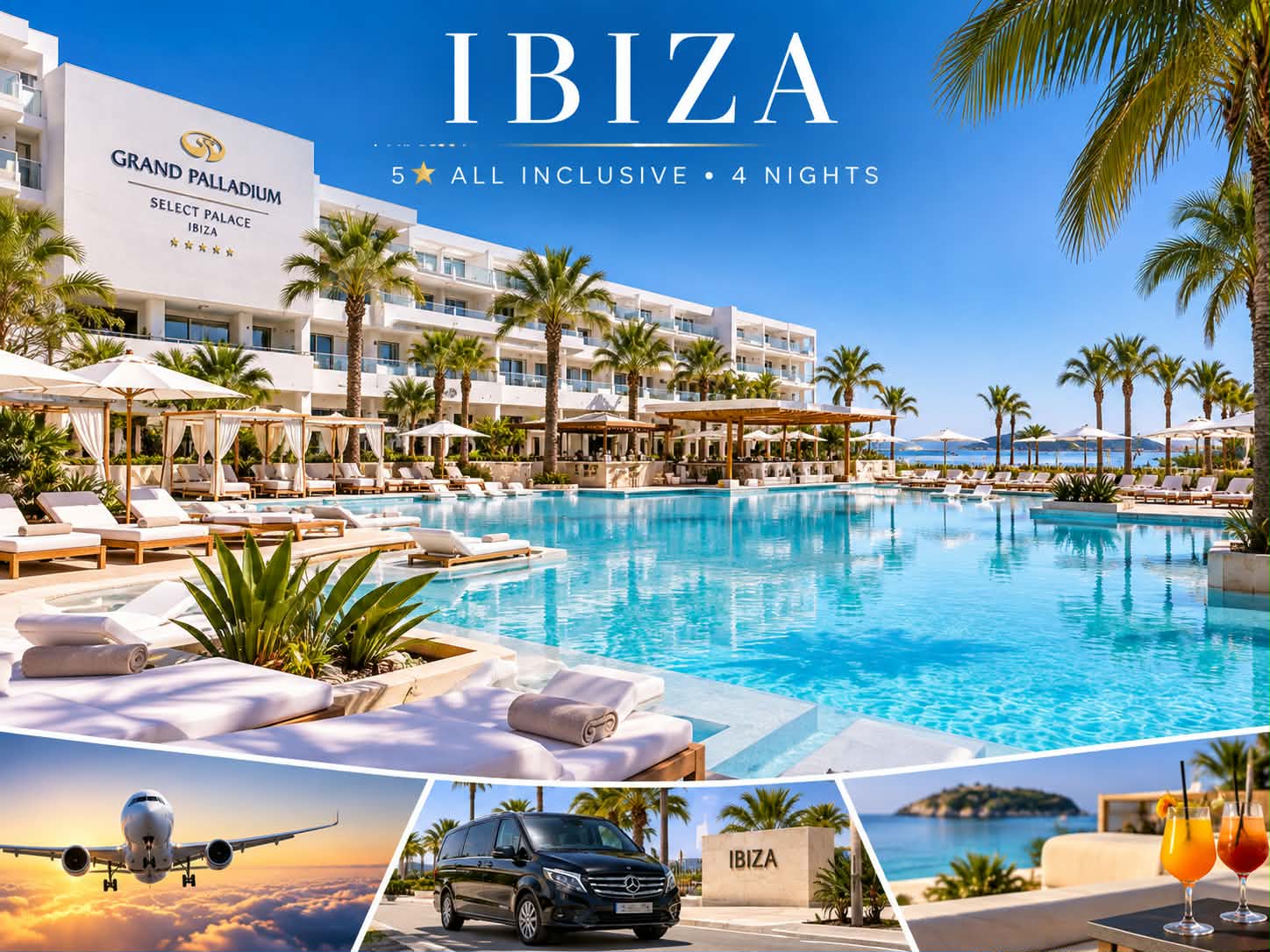 5* All Inclusive Ibiza Getaway
