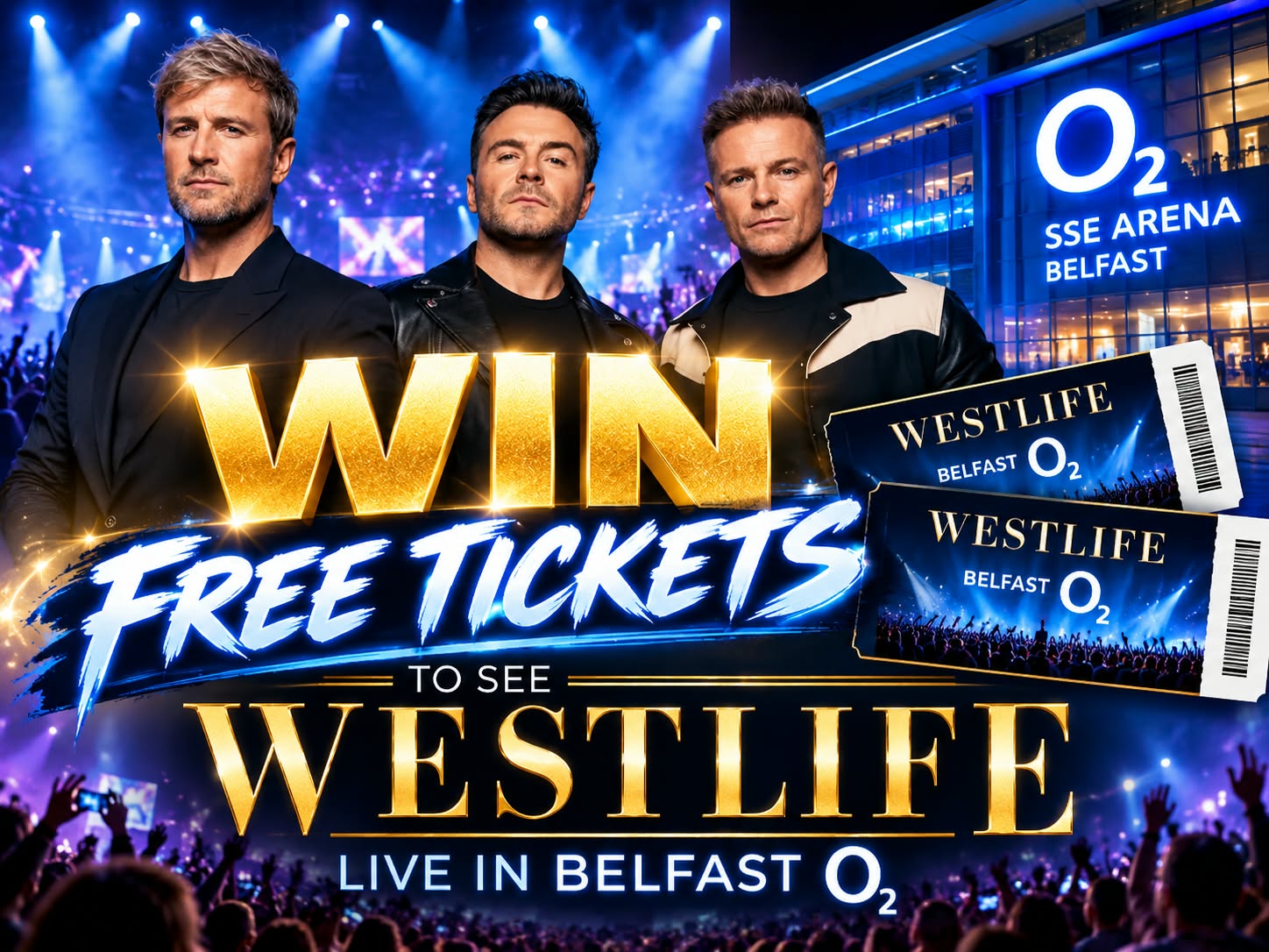 Free Competition - Win Tickets To Westlife in The O2 Belfast