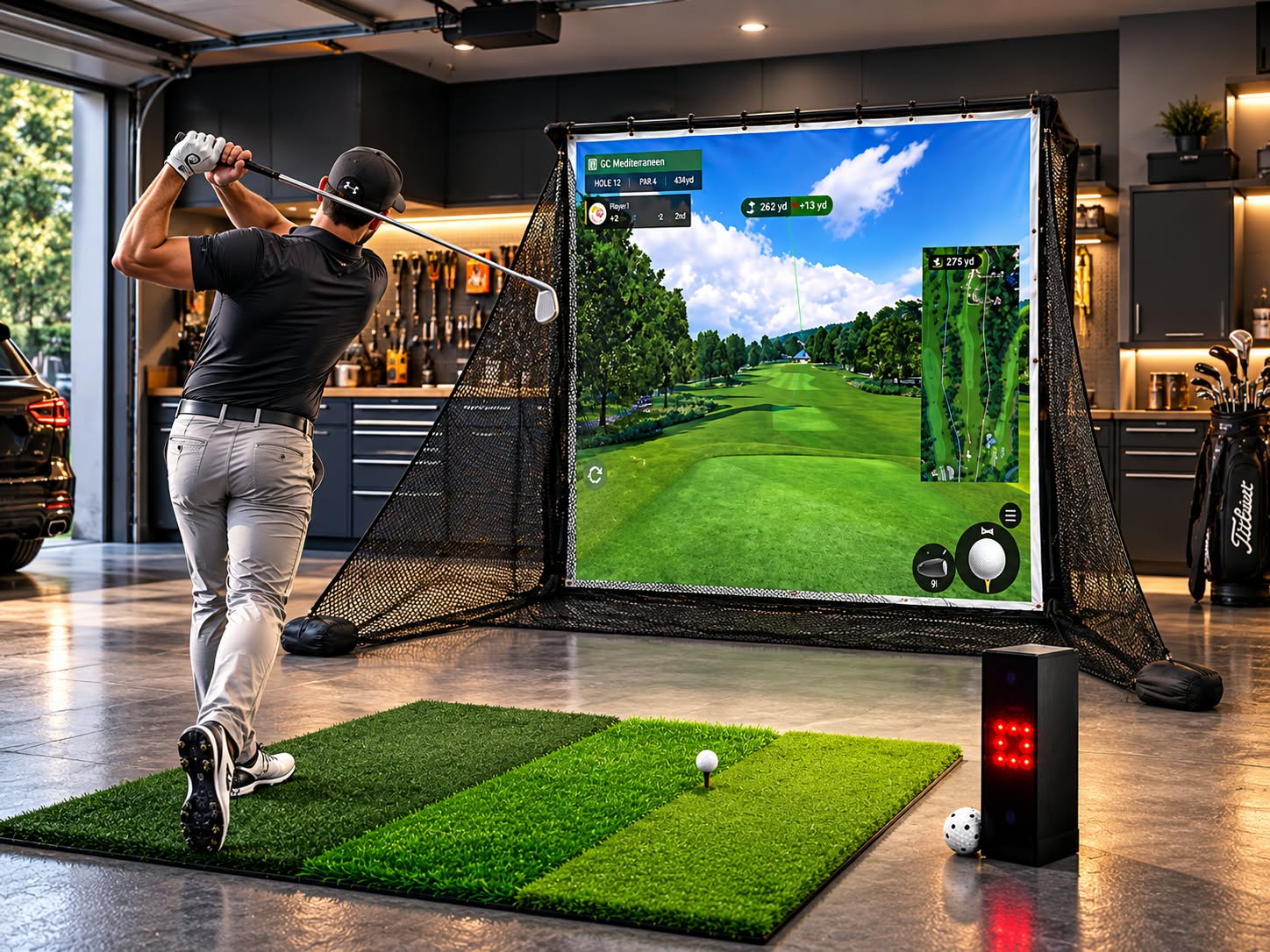 SimSpace Indoor Golf Sim Bundle
